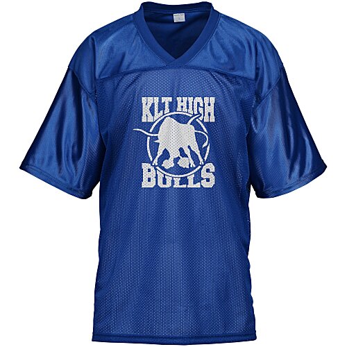 Poly Mesh Jersey V-Neck T-Shirt - Men's Main Image