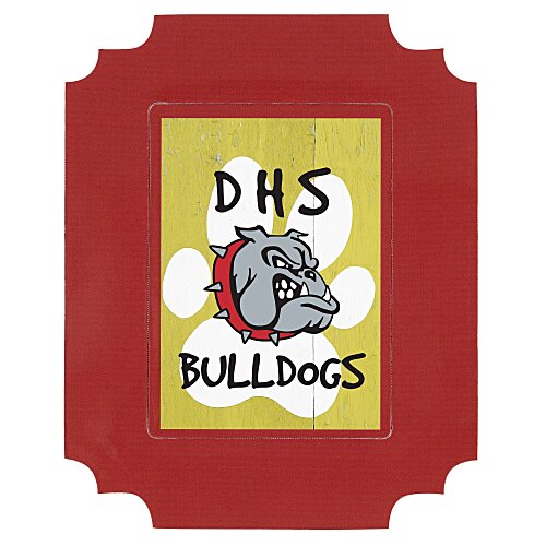 Deco Magnetic Photo Frame - Ornate Rectangle Main Image