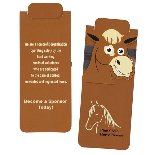 Paws and Claws Magnetic Bookmark - Horse Main Image