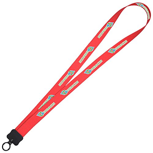 Dye-Sub Lanyard - 3/4" - 32" - Plastic O-Ring - 24 hr Main Image