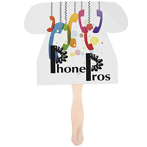 Hand Fan - Phone - Full Color Main Image