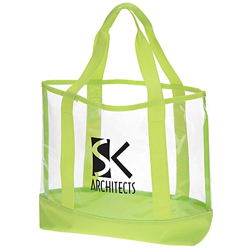 Clear Casual Boat Tote Main Image