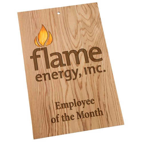 Indoor Wood Sign - Rect - 11 inches x 17 inches Main Image