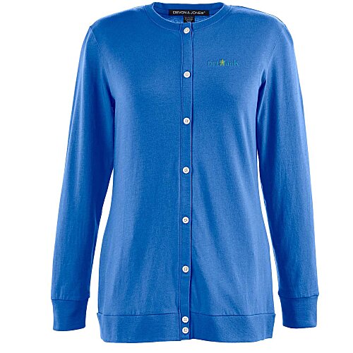 Devon & Jones Perfect Fit Ribbon Cardigan Main Image