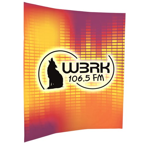 Splash Curved Floor Display - 7' - Front Graphics - Replacement Graphic Main Image