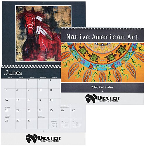 Native American Art Calendar Main Image