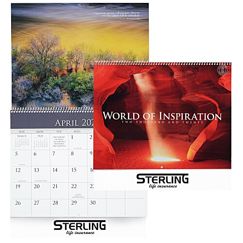 World of Inspiration Calendar Main Image