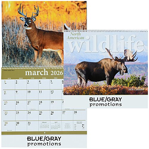 North American Wildlife Calendar Main Image