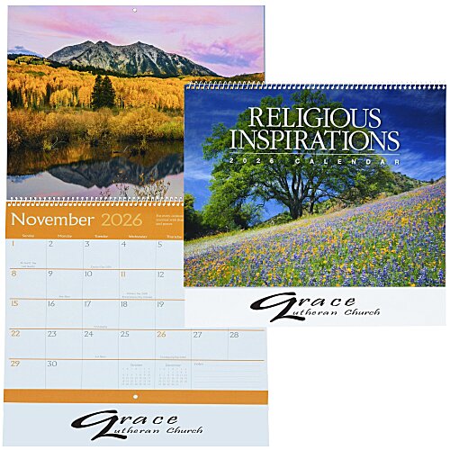 Religious Inspirations Calendar Main Image