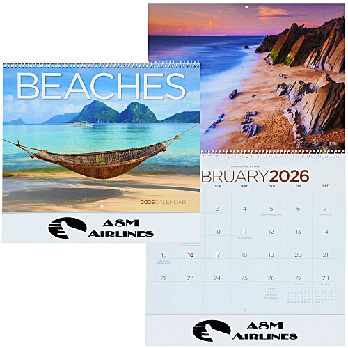Beaches Calendar Main Image