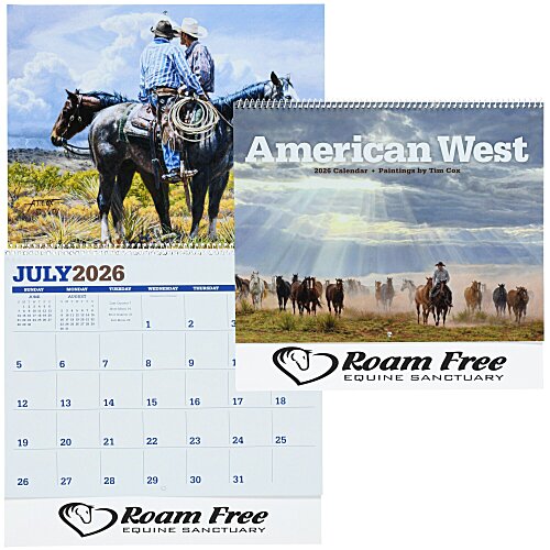 American West Calendar Main Image