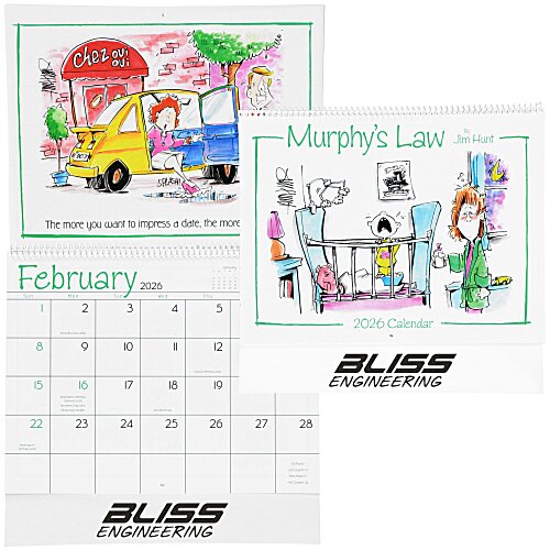 Murphy's Law Calendar Main Image