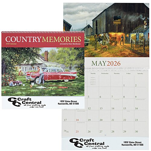 Country Memories Calendar Main Image