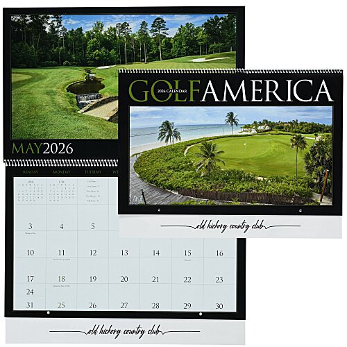 Golf America Large Wall Calendar Main Image