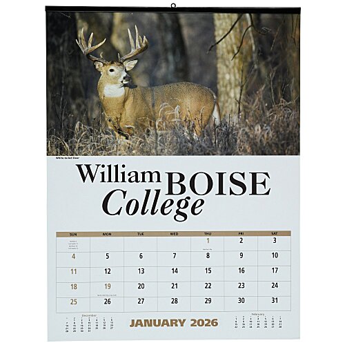 North American Wildlife Large Wall Calendar Main Image
