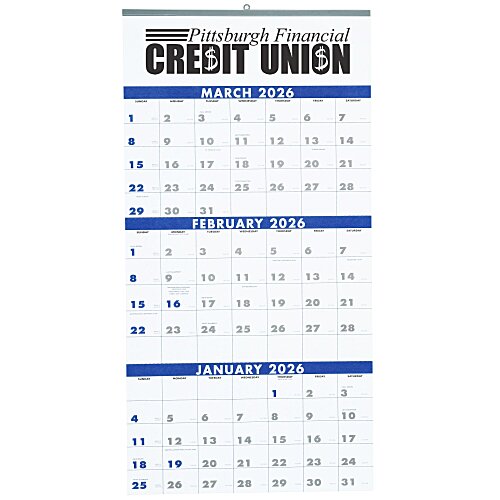 Commercial 3-Month Wall Planner Main Image