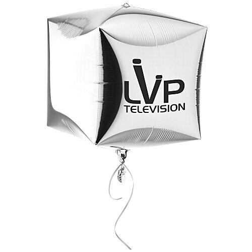 3D Foil Balloon - Cube Main Image
