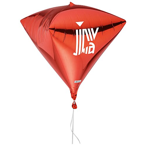 3D Foil Balloon - Diamond Main Image