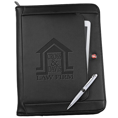 Wenger Executive Leather Portfolio Set Main Image