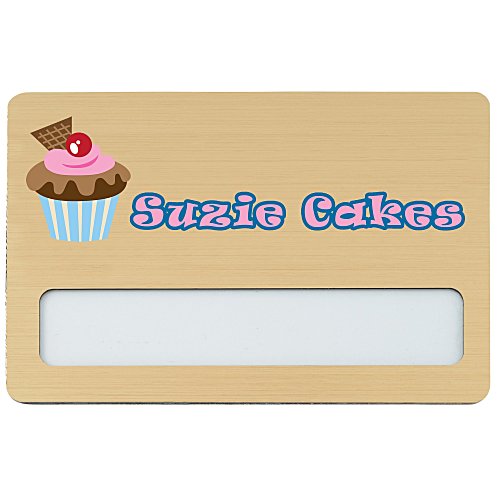 Atlanta Vogue Name Badge - 2" x 3" - Jeweler's Pinback Main Image