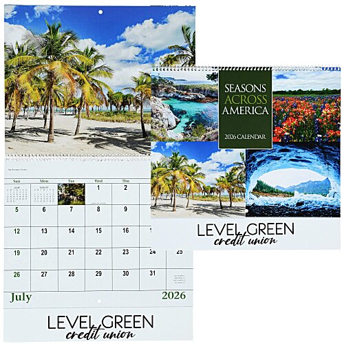 Seasons Across America Calendar - Spiral Main Image