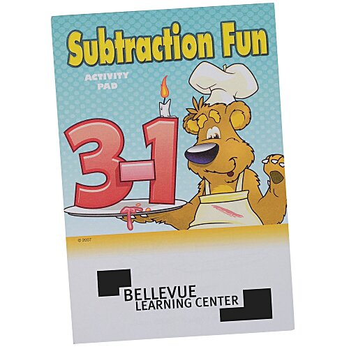 Color & Learn Activity Pad - Subtraction Main Image