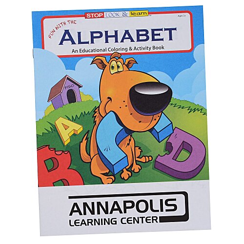 Color & Learn Book - Alphabet Main Image
