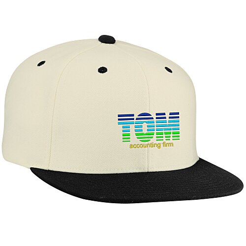 Yupoong Classic Flat Bill Snapback Cap Main Image