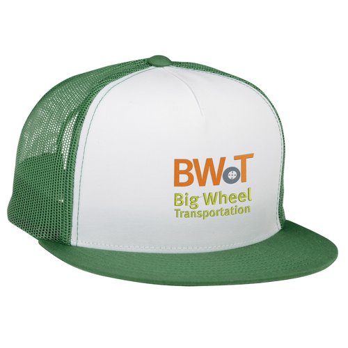 Yupoong Five Panel Classic Mesh Trucker Cap Main Image