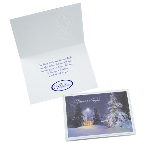 Silent Night Greeting Card Main Image