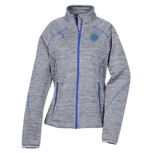 Melange Bonded Fleece Jacket - Ladies' Main Image