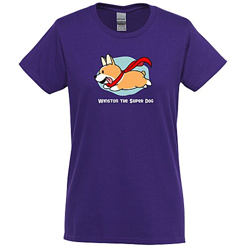 Gildan 6 oz. Ultra Cotton T-Shirt - Ladies' - Full Color - Colors Main Image