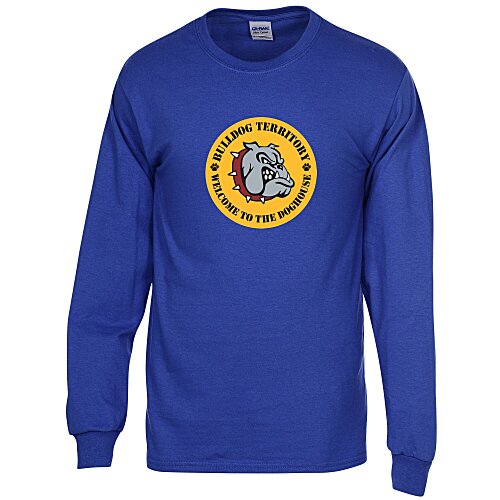 Gildan 6-oz Ultra Cotton LS T-Shirt - Men's - Full Color - Colors Main Image