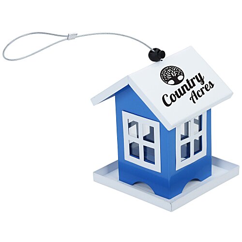 Colorful Metal Bird Feeder Main Image