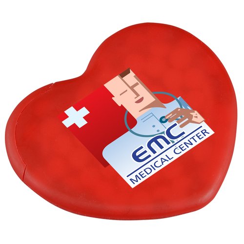 Sugar-Free Mint Card - Heart Main Image