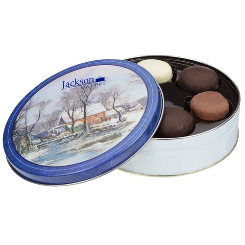 Glad Tidings Tin - Gourmet Cookies Main Image