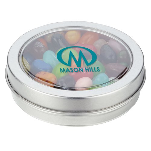 Top View Tin - Assorted Jelly Belly Main Image