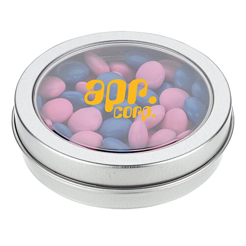 Top View Tin - Chocolate Buttons Main Image