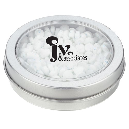 Top View Tin - Sugar-Free Mints Main Image