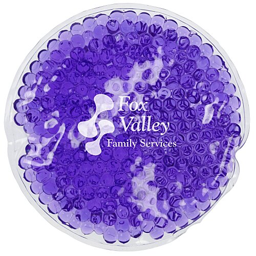 Round Aqua Pearls Hot/Cold Pack Main Image