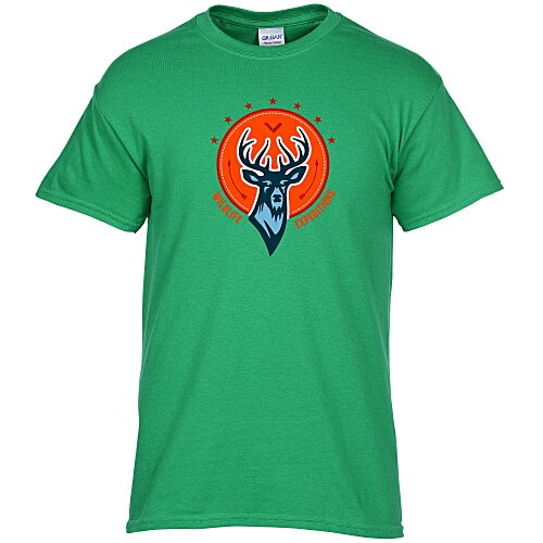Gildan 5.3 oz. Cotton T-Shirt - Men's - Full Color - Colors Main Image