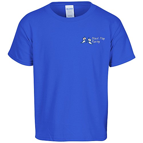 Gildan 5.3-oz Cotton T-Shirt - Youth - Embroidered Main Image
