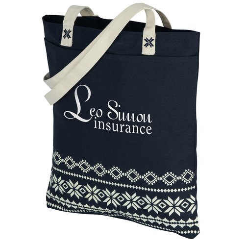 Fair Isle Cotton Tote Main Image