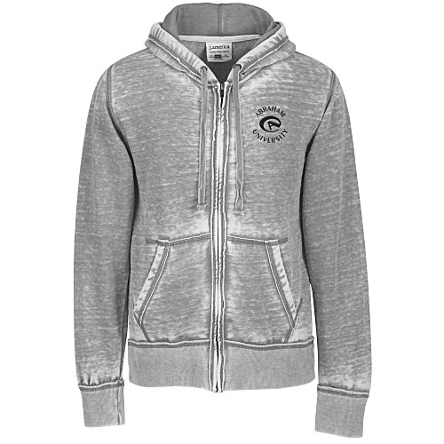 J. America Zen Full-Zip Hooded Sweatshirt - Men's - Screen Main Image