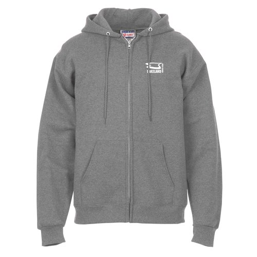 Hanes Ultimate Cotton Full-Zip Hoodie - Screen Main Image