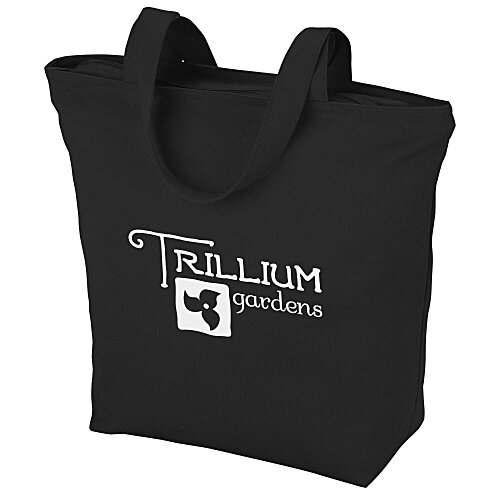 Maine Zippered 8-oz Cotton Tote Main Image
