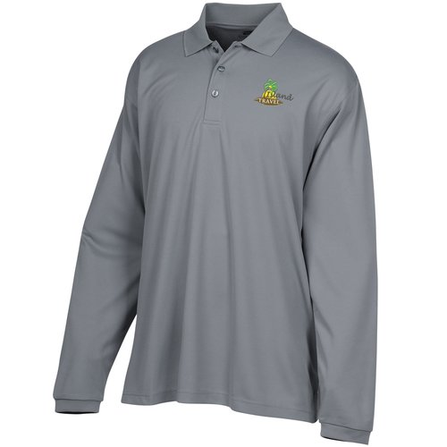 Cool & Dry Mesh LS Polo - Men's Main Image