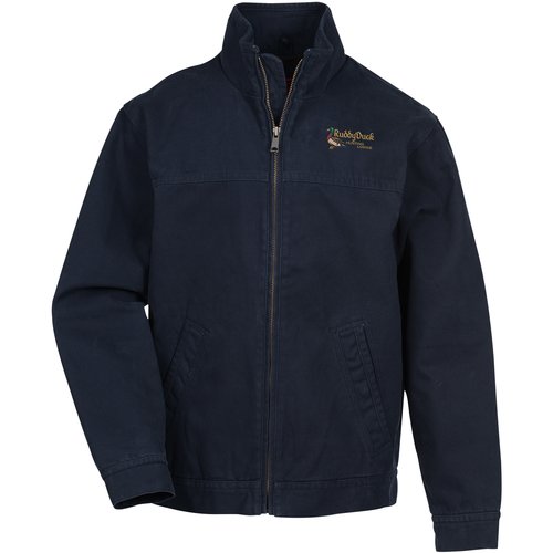 Washed Cotton Duck Flannel Lined Jacket Main Image