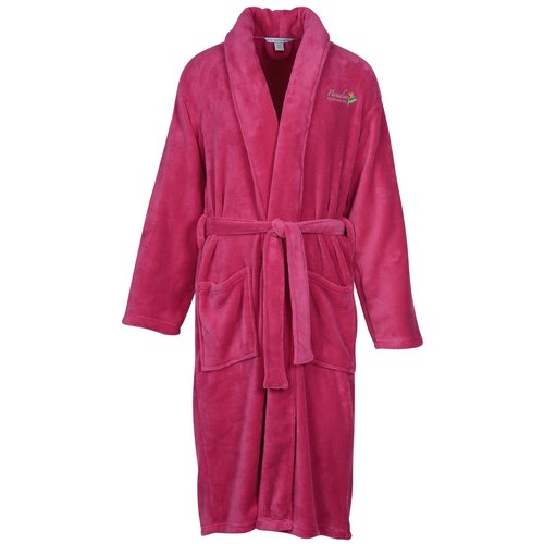 Plush Shawl Collar Robe Main Image