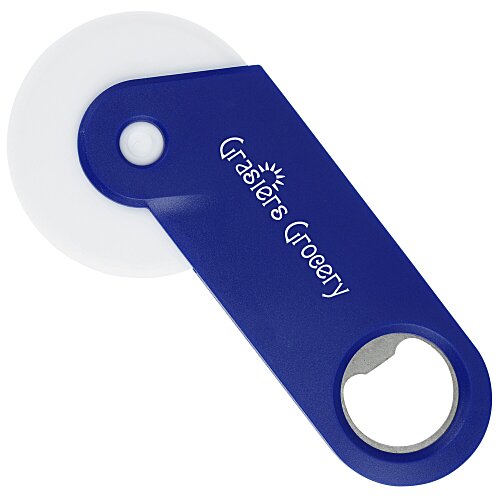 Pizza Cutter with Bottle Opener Main Image